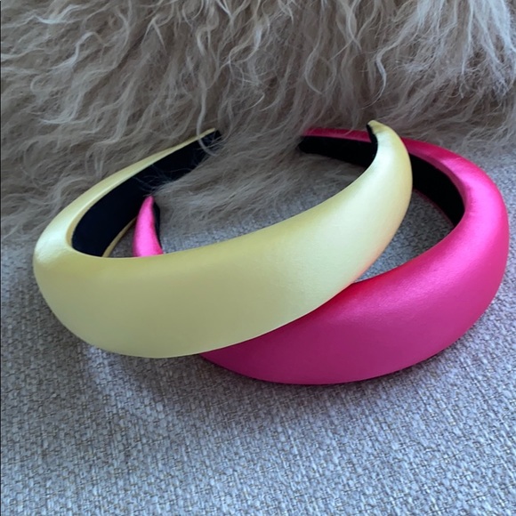 Pink & Yellow Colored Headband - Picture 3 of 7